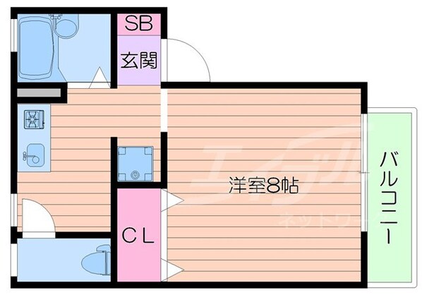 セカンド楠の物件間取画像